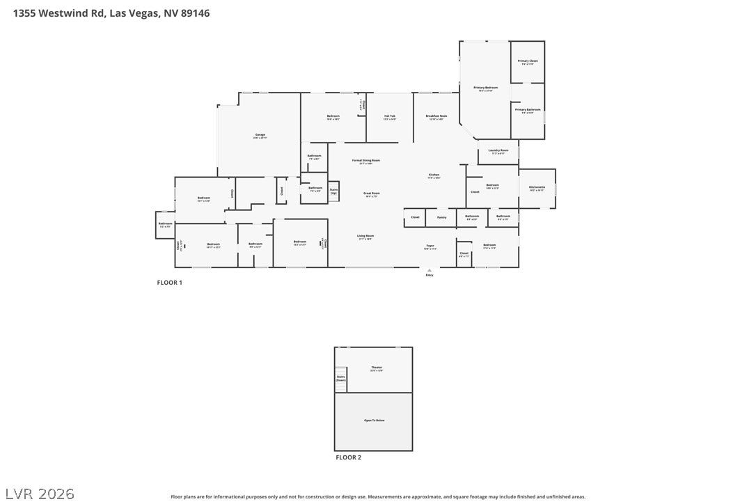 1355 Westwind Road, Las Vegas, NV 89146 1355 Westwind Road, Las Vegas, NV 89146