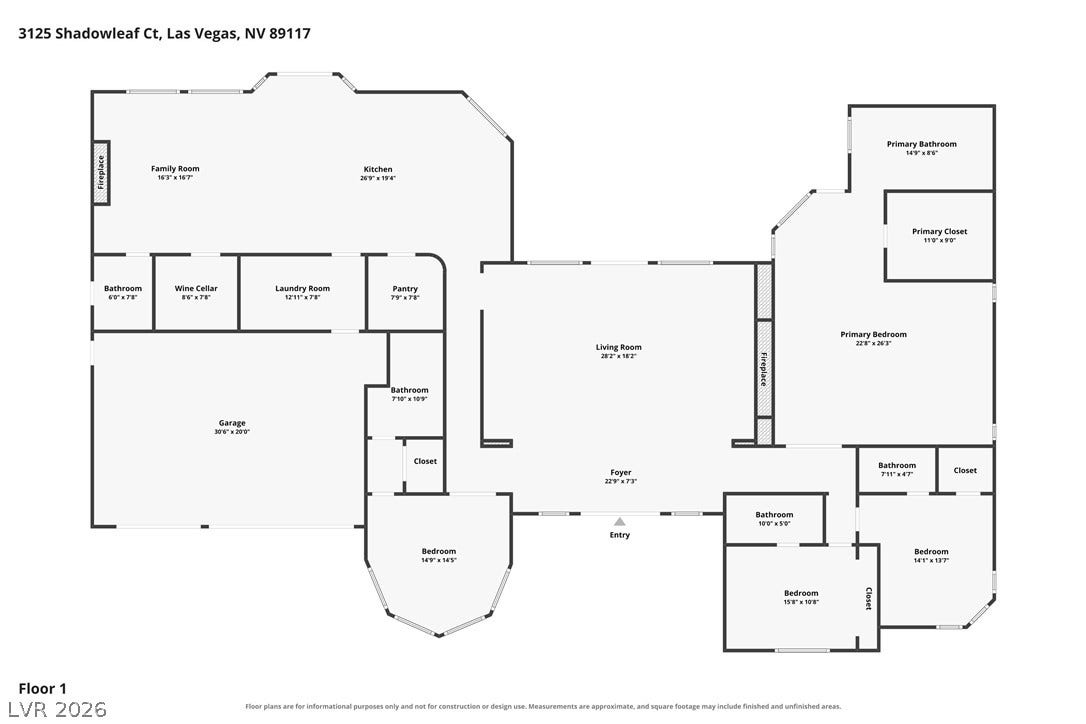 An intuitive layout provides a seamless flow between spacious living areas and quiet bedrooms.