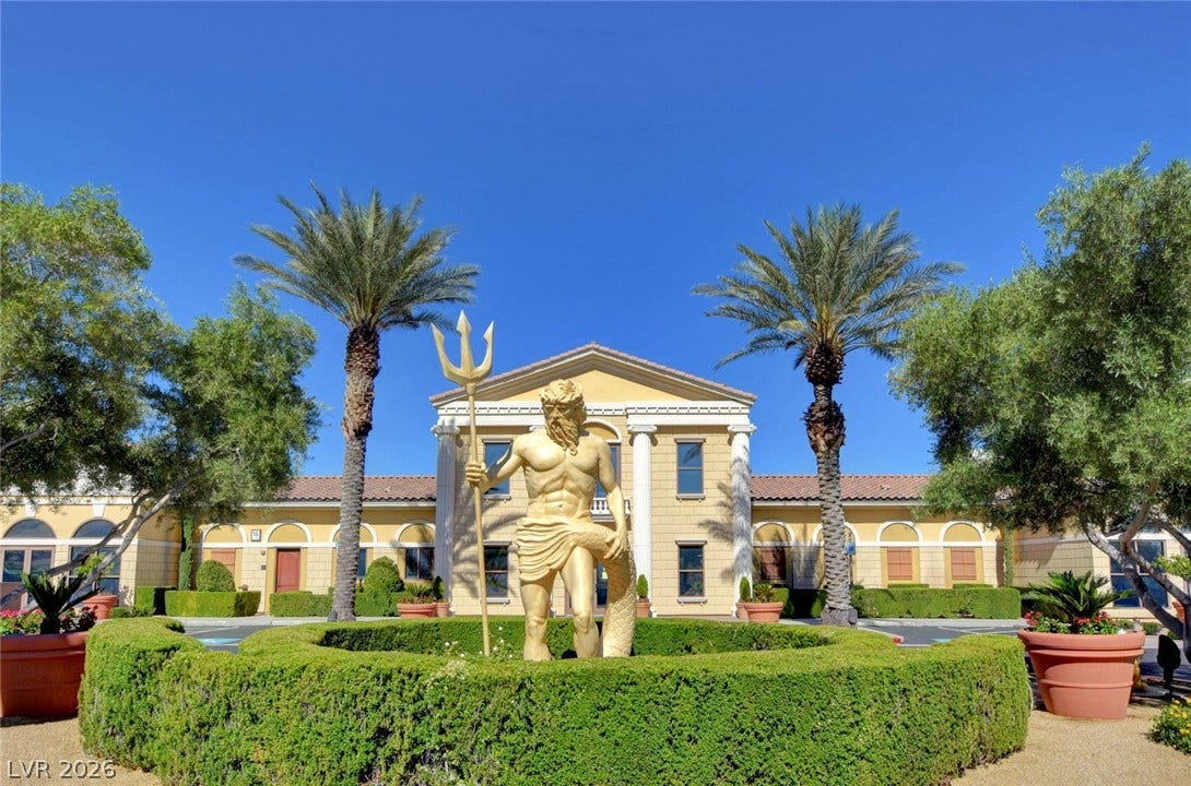 51 Thorn Creek Street, Henderson, NV 89011 View of front facade featuring a tiled roof and stucco siding
