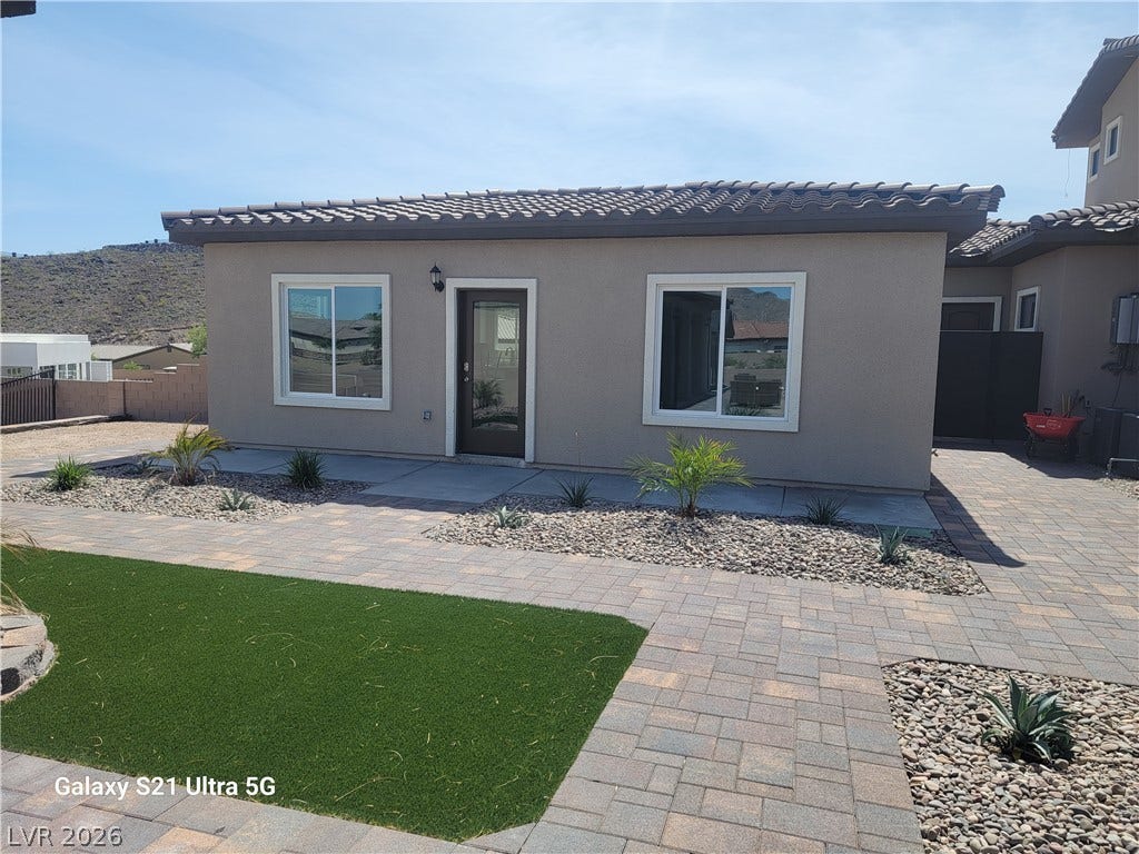 240 San Salvador Avenue, Henderson, NV 89002 Front entrance to rear detached casita/ guesthouse.