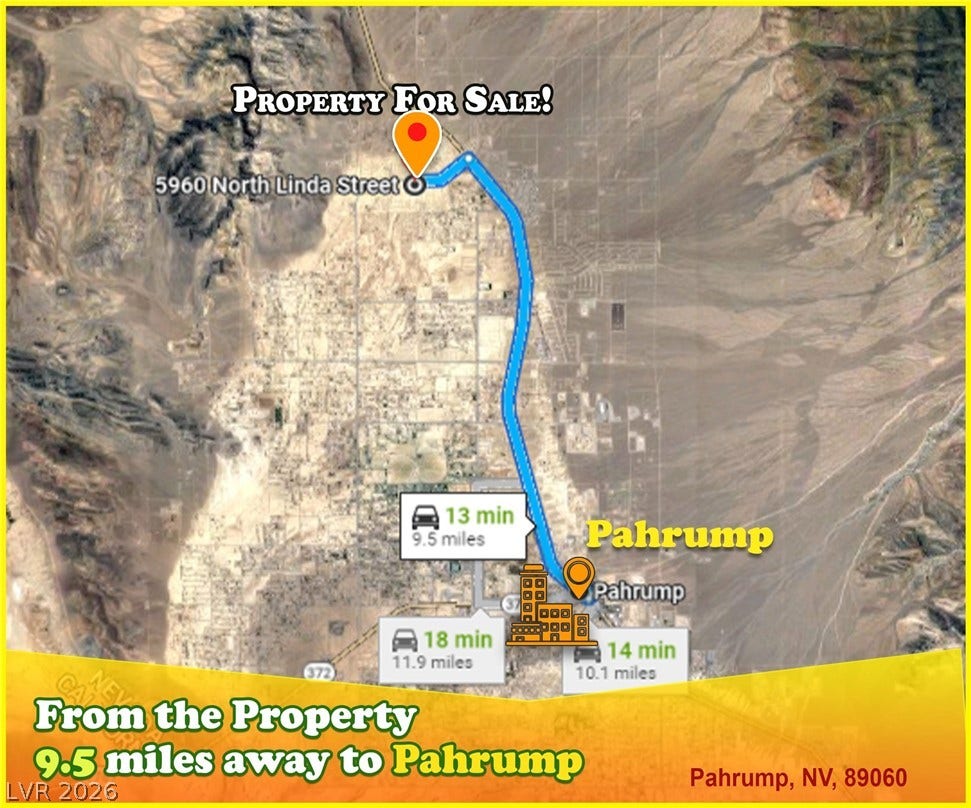 5960 N Linda Street, Pahrump, NV 89060 5960 N Linda Street, Pahrump, NV 89060