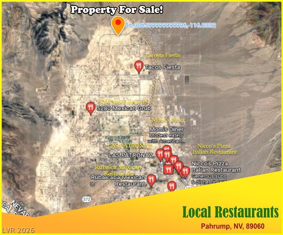 5960 N Linda Street, Pahrump, NV 89060 5960 N Linda Street, Pahrump, NV 89060