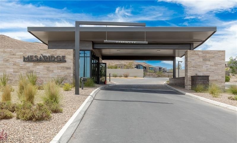 10806 White Clay Drive, Las Vegas, NV 89135 Guard Gated Entrance