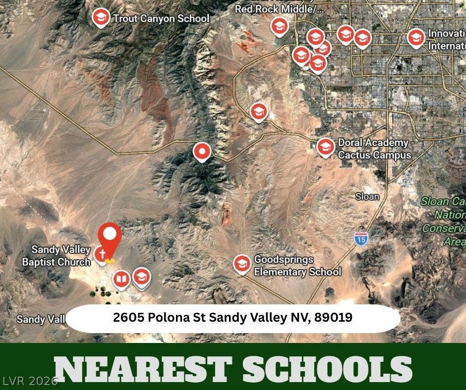 A convenient location map illustrates the proximity of this property to local schools and roadways.