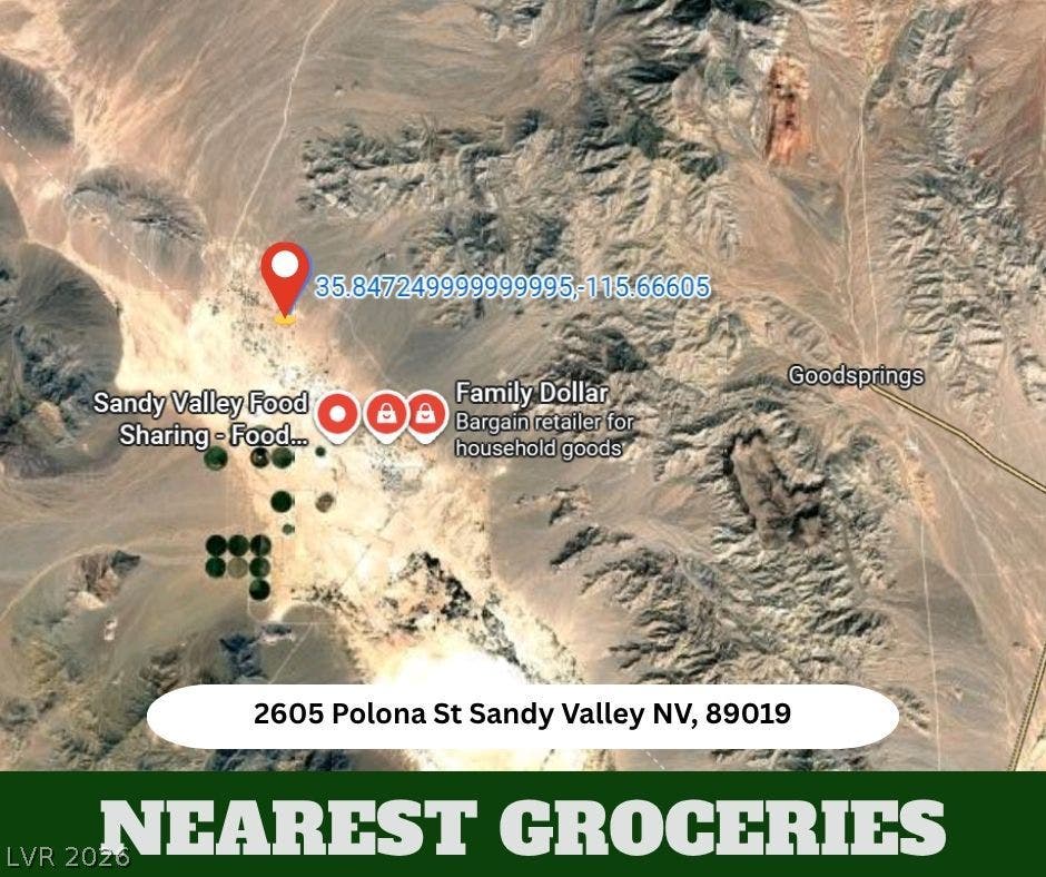 Regional aerial overview highlights the property location relative to nearby community features and geographic points.