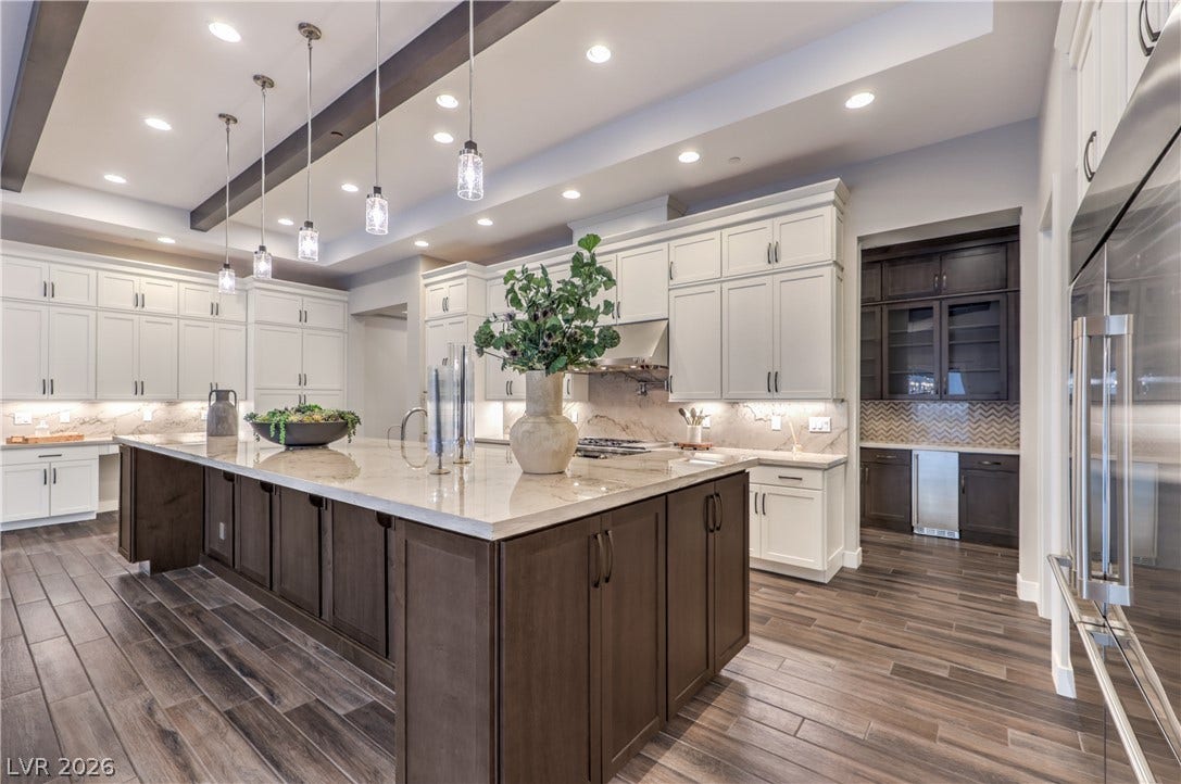5455 Grambley Street, Las Vegas, NV 89149 Amazing kitchen and butler pantry, walk-in pantry and another wall pantry