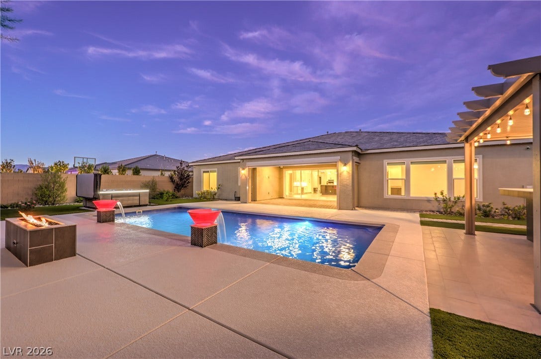 5455 Grambley Street, Las Vegas, NV 89149 Imagine year-round fun in this outdoor retreat