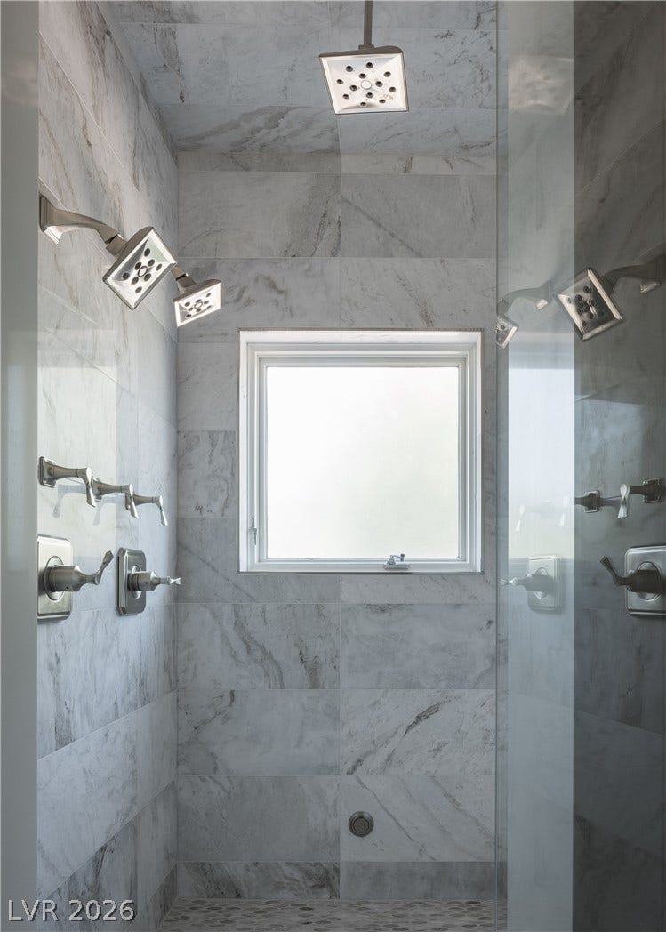 9017 Grove Crest Lane, Las Vegas, NV 89134 Primary bathroom 1 - "hers"