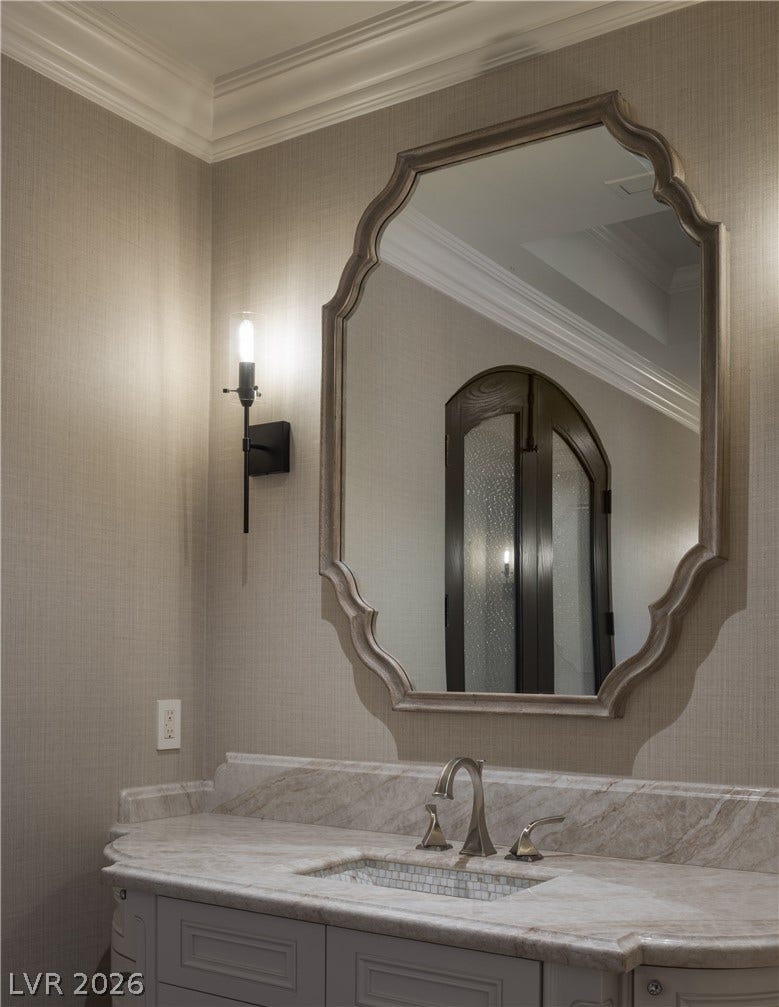 9017 Grove Crest Lane, Las Vegas, NV 89134 Primary bathroom 1 - "hers"