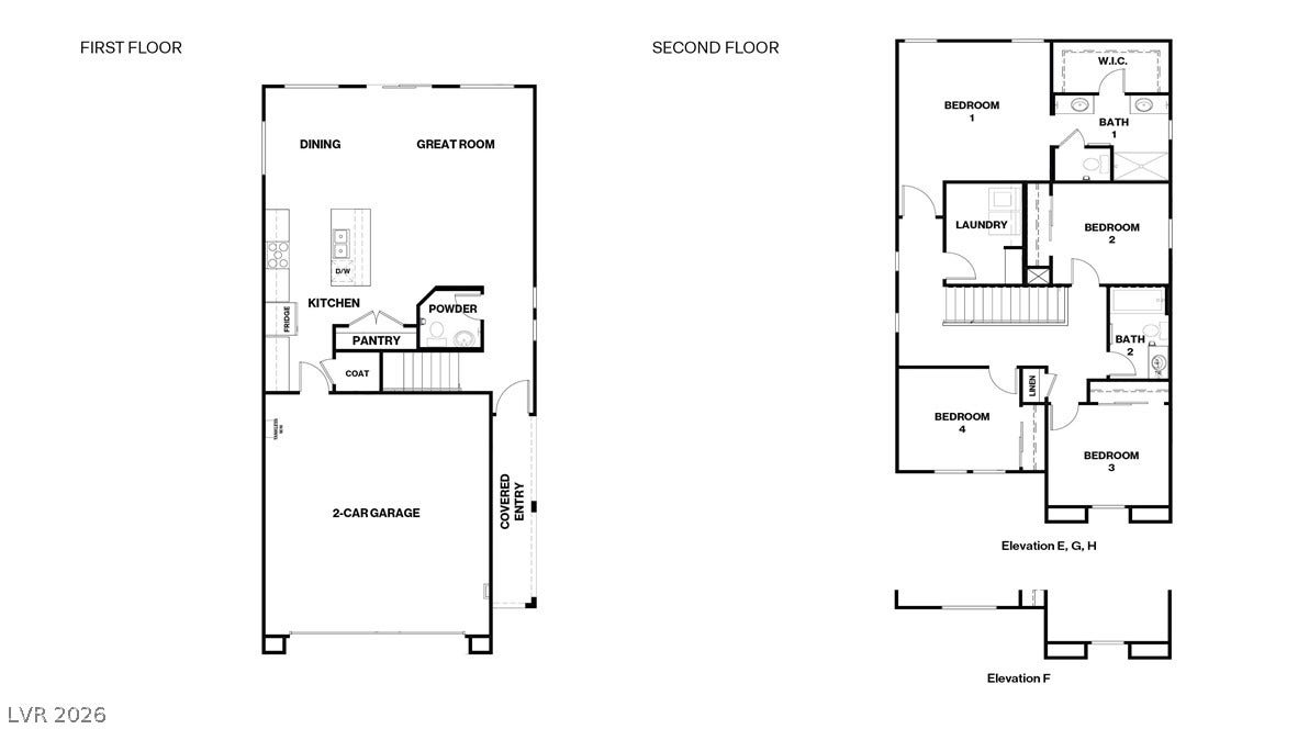 516 Canary Song Drive, Henderson, NV 89011 Photo is a representation of the floor plan