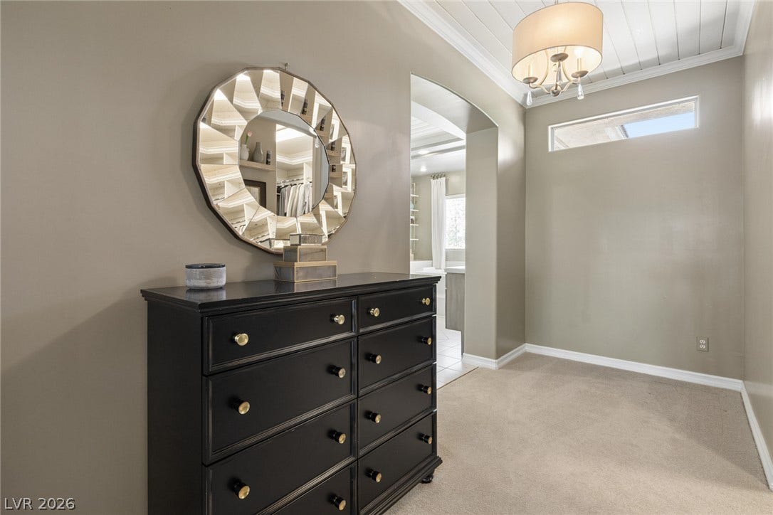 9916 Aspen Knoll Court, Las Vegas, NV 89117 Hallway leading to primary bath.