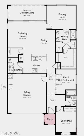 3495 E Cactus Canyon Drive, Pahrump, NV 89061 Floor Plan