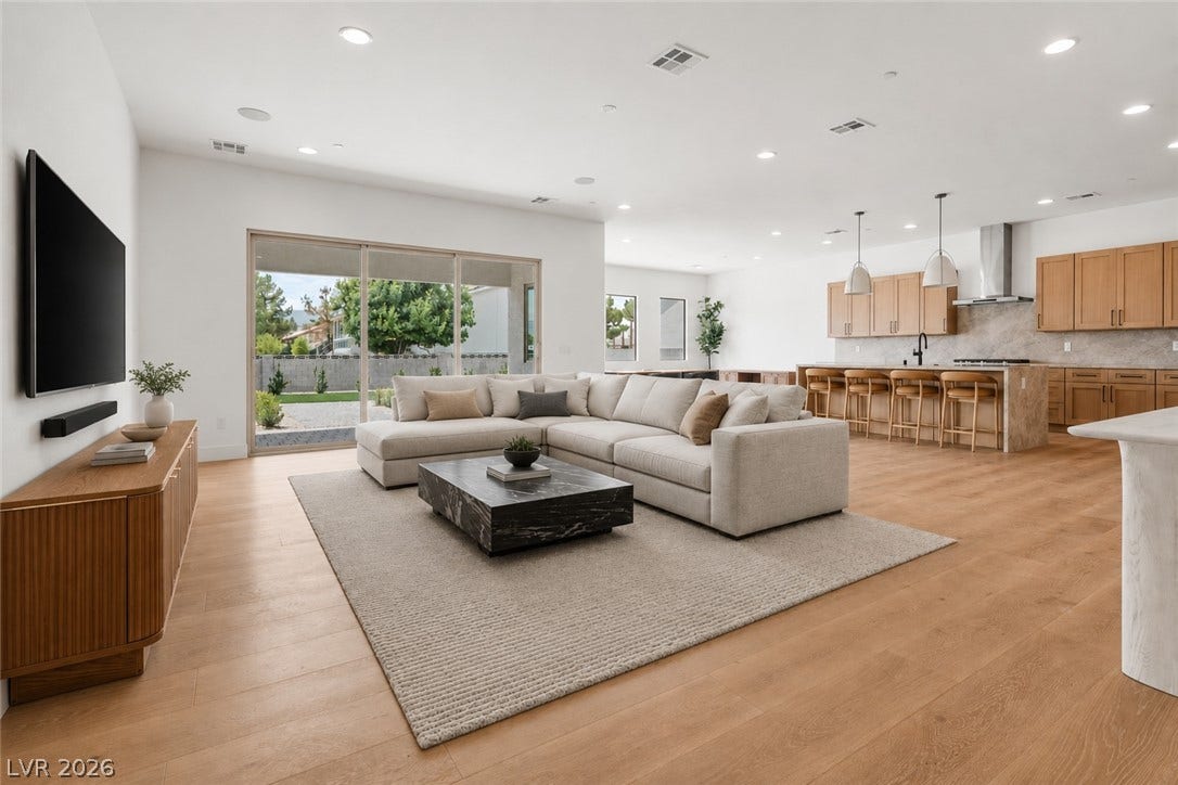 Furniture shown has been virtually staged using AI.