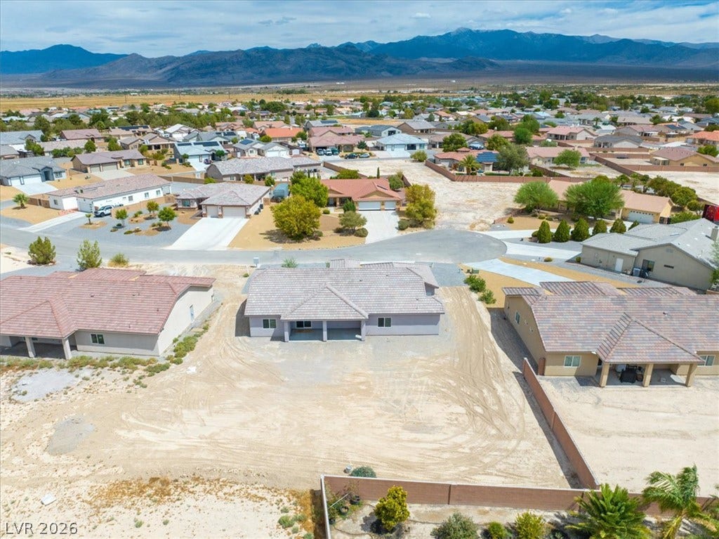 6680 S Raintree Court, Pahrump, NV 89061 Majestic mountain ridges provide a dramatic backdrop for this sprawling residential neighborhood.