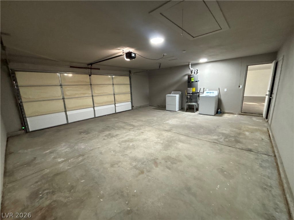 3623 E Biela Avenue, Las Vegas, NV 89120 An attached two-car garage.