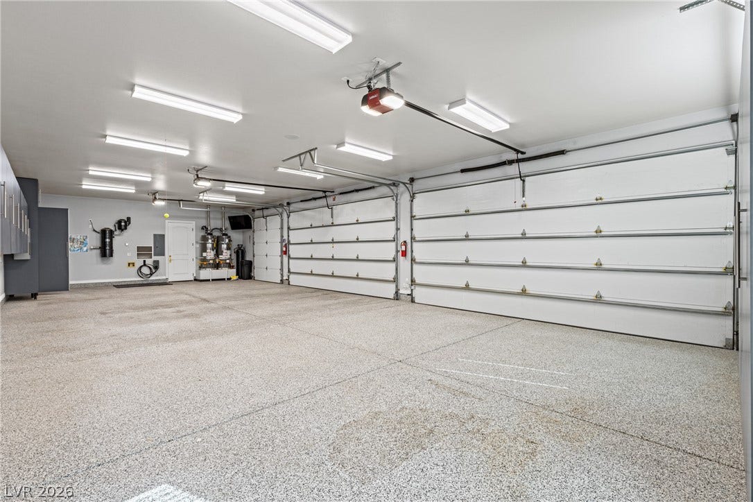 5 Car Attached Garage