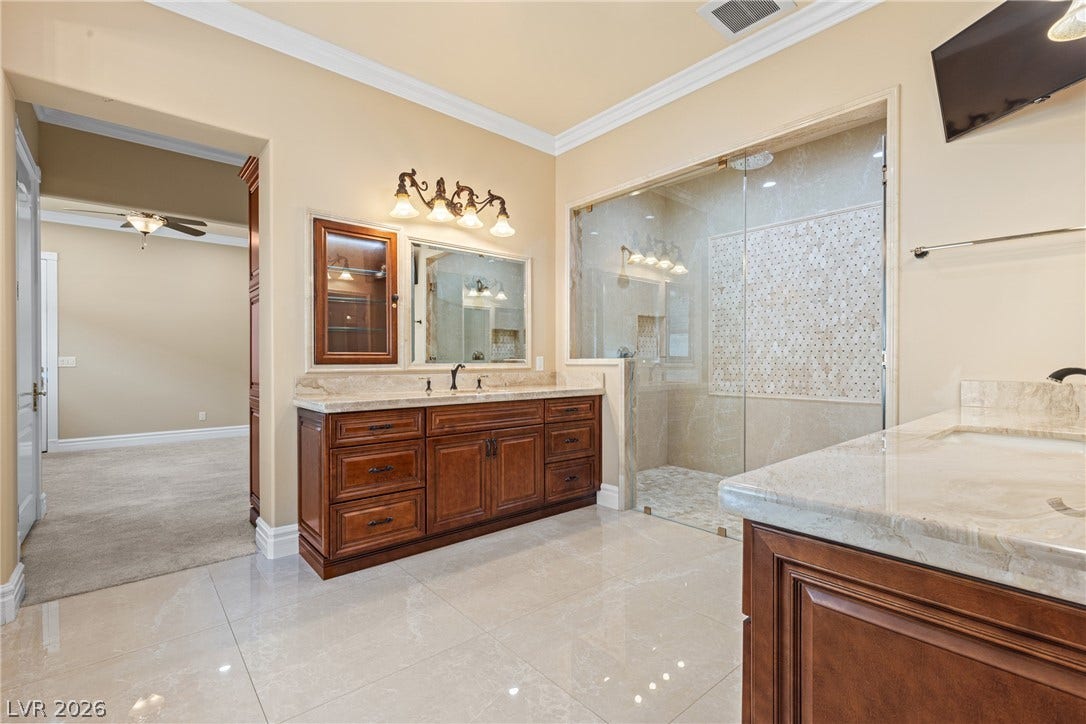 Primary Bathroom - Dual Separate Vanities