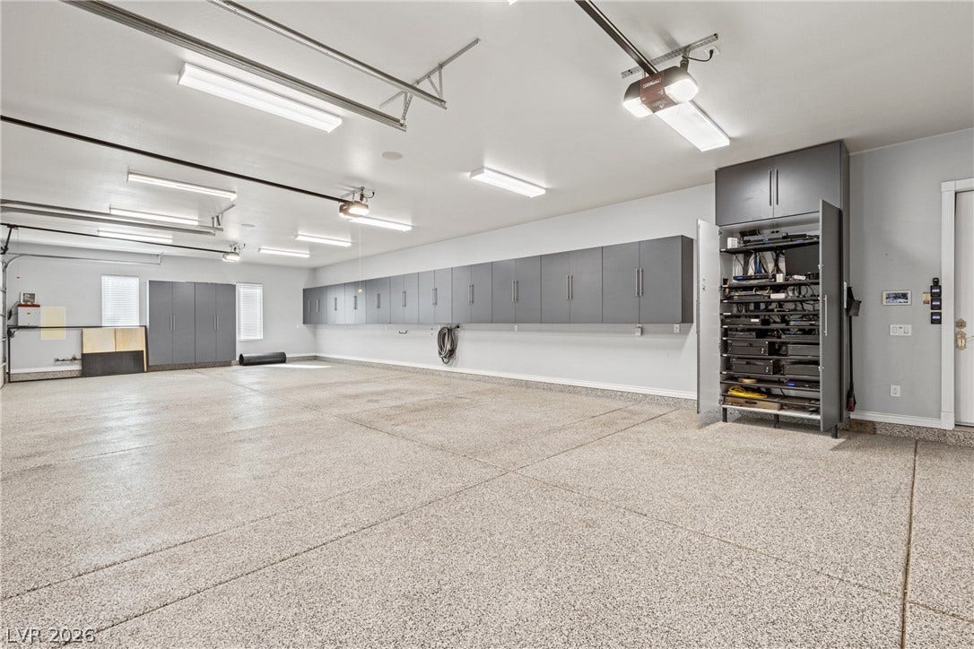 5 Car Attached Garage