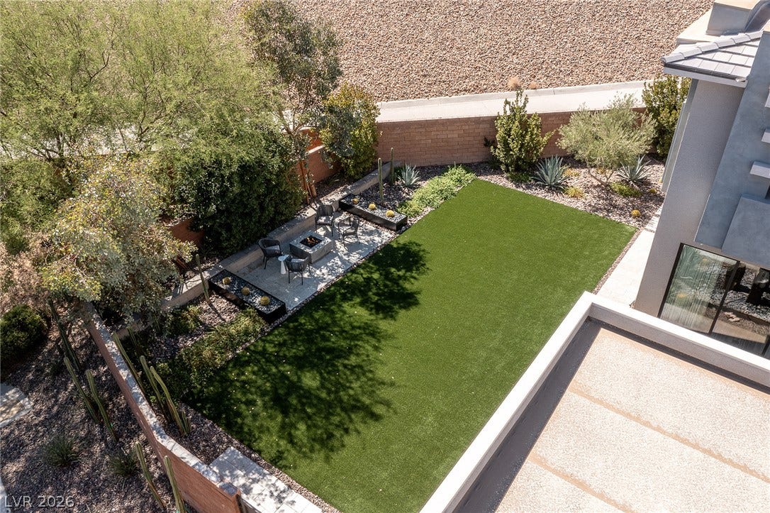 Yard Aerial View