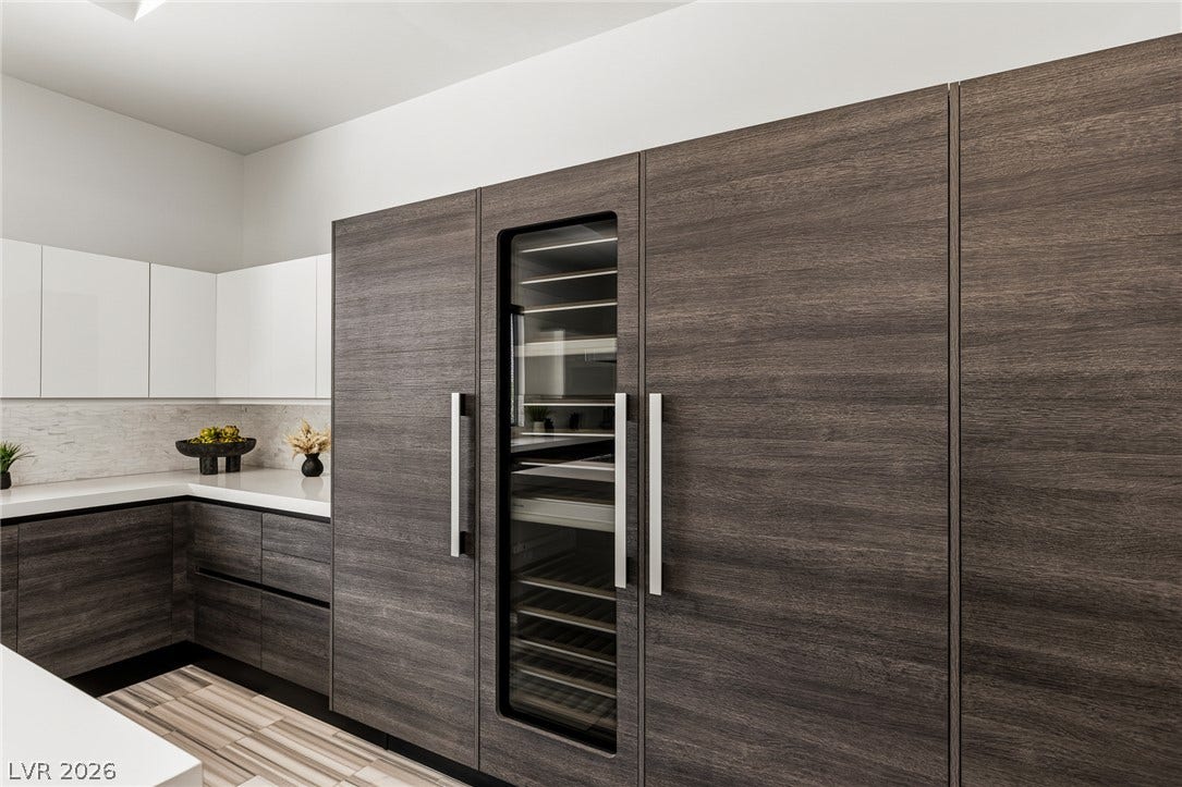Integrated Miele Refrigeration with Wine Storage