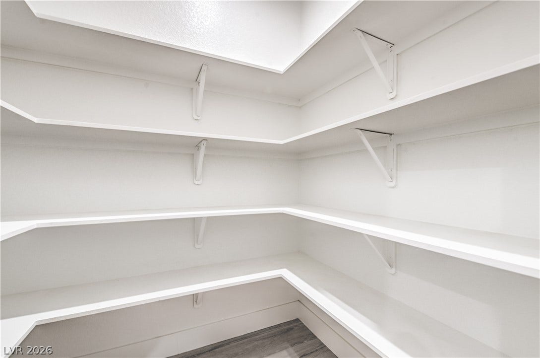 View of storage area