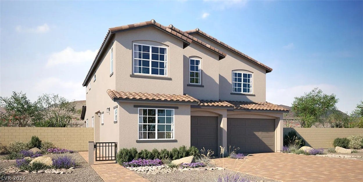 762 Longdale Street, Henderson, NV 89011 Emery Plan - Elevation C ~ Rendering ~