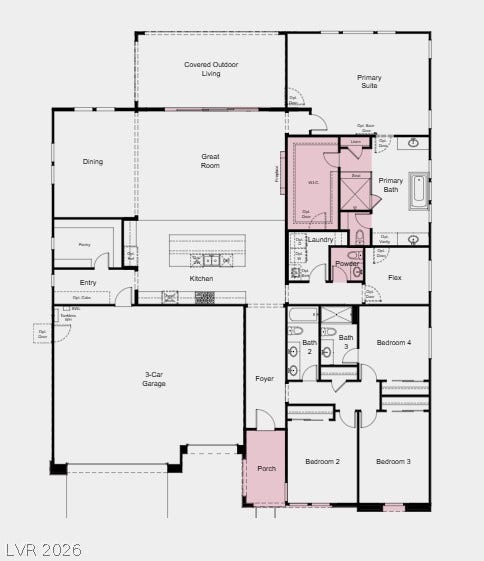 210 Paraggi Bay Drive, Henderson, NV 89011 Additional Highlights Include: 15' stacking sliding glass door, electric fireplace, super shower at primary bath, sink and faucet at laundry room.