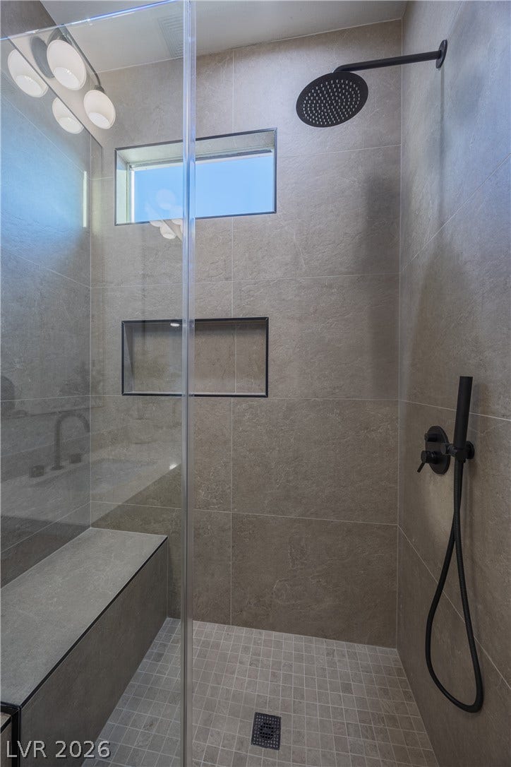 10248 Andante Court, Las Vegas, NV 89135 Bathroom with a stall shower