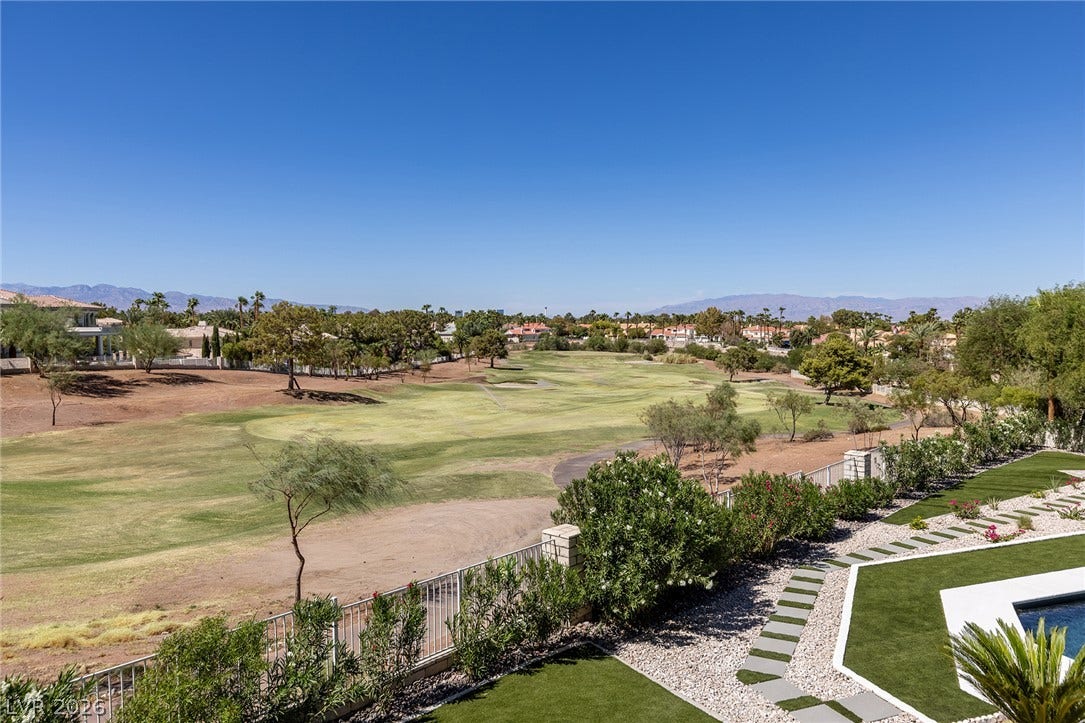 Golf Course and Mountain Views