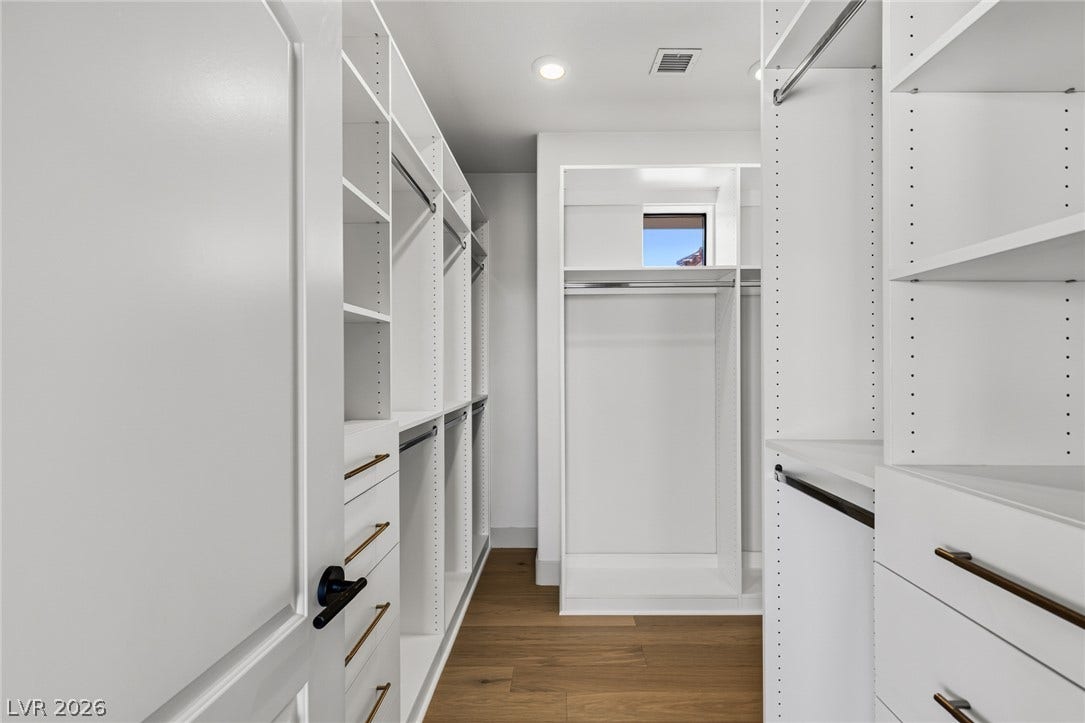 Primary Walk-In Closet
