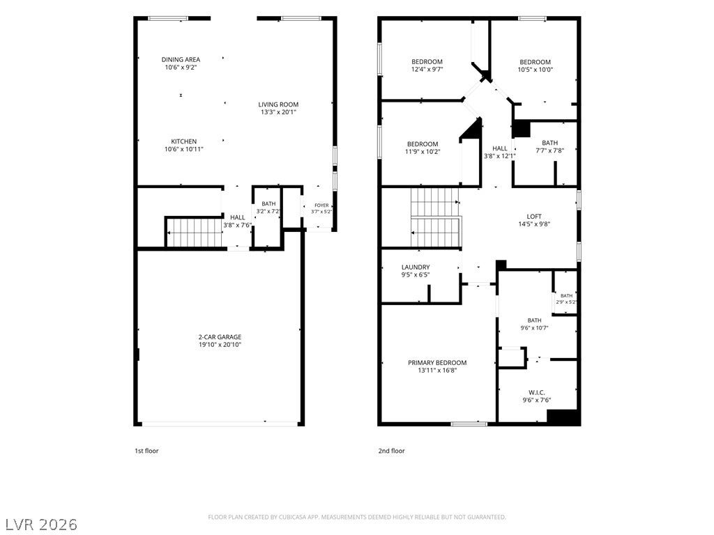 A detailed layout illustrates the functional flow across two levels of living space.