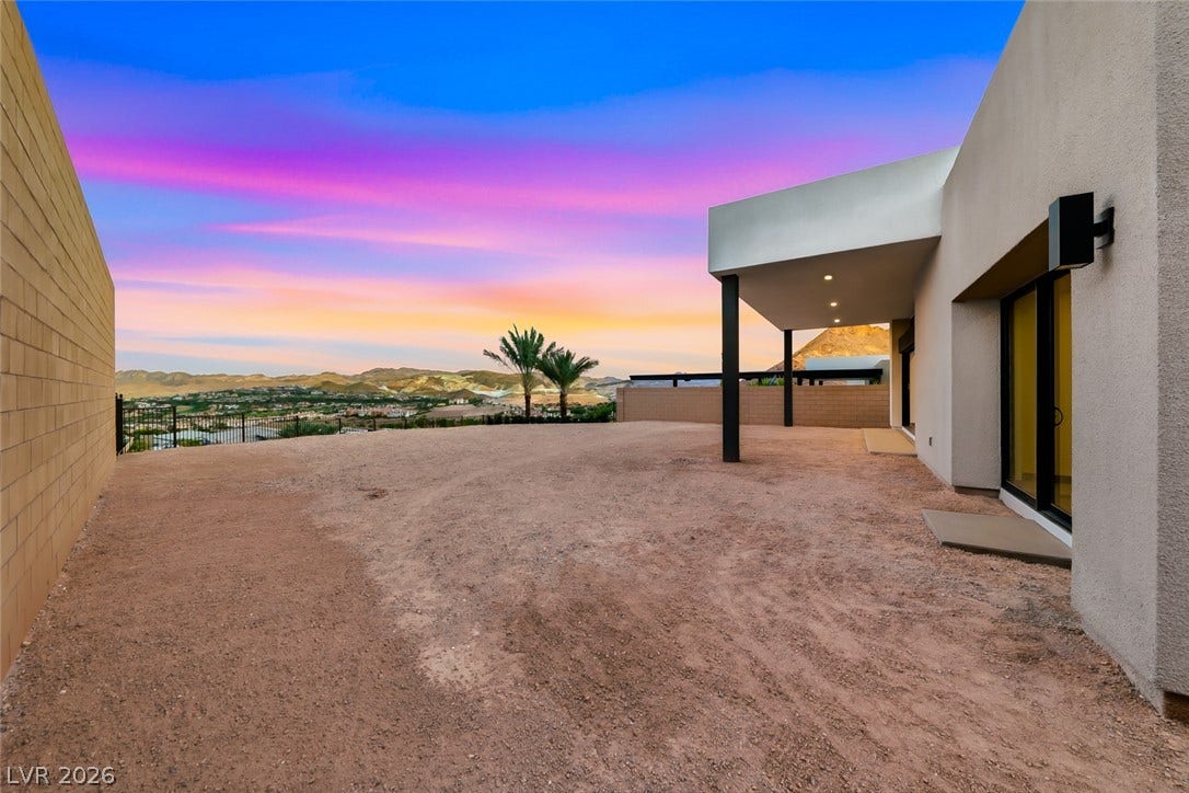 30 Sand Star Lane, Henderson, NV 89011 Dramatic valley and mountain views frame this generous backyard space ready for custom personalization.