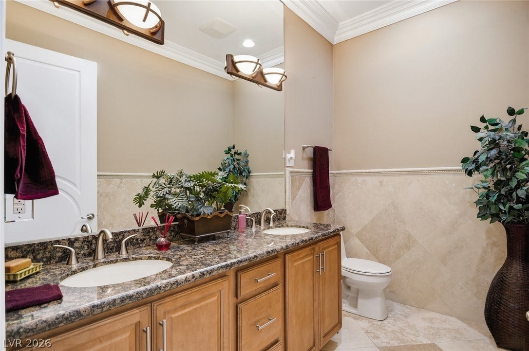 6625 W El Campo Grande Avenue, Las Vegas, NV 89130 Guest Bathroom