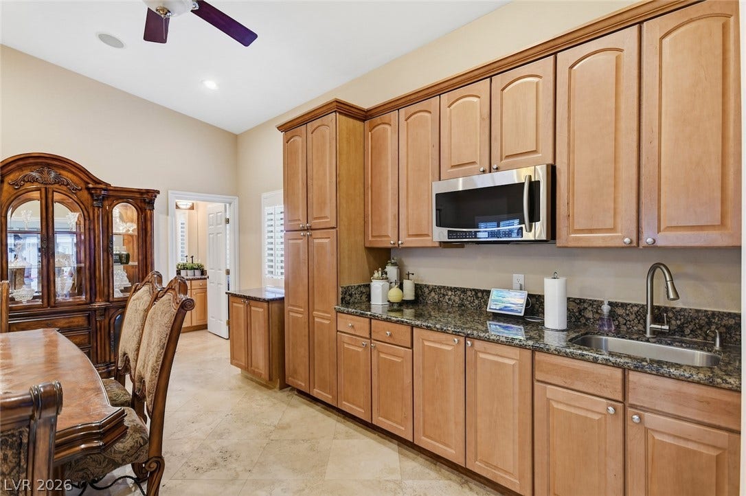 6625 W El Campo Grande Avenue, Las Vegas, NV 89130 Theater or bedroom with full bath & Wet bar.