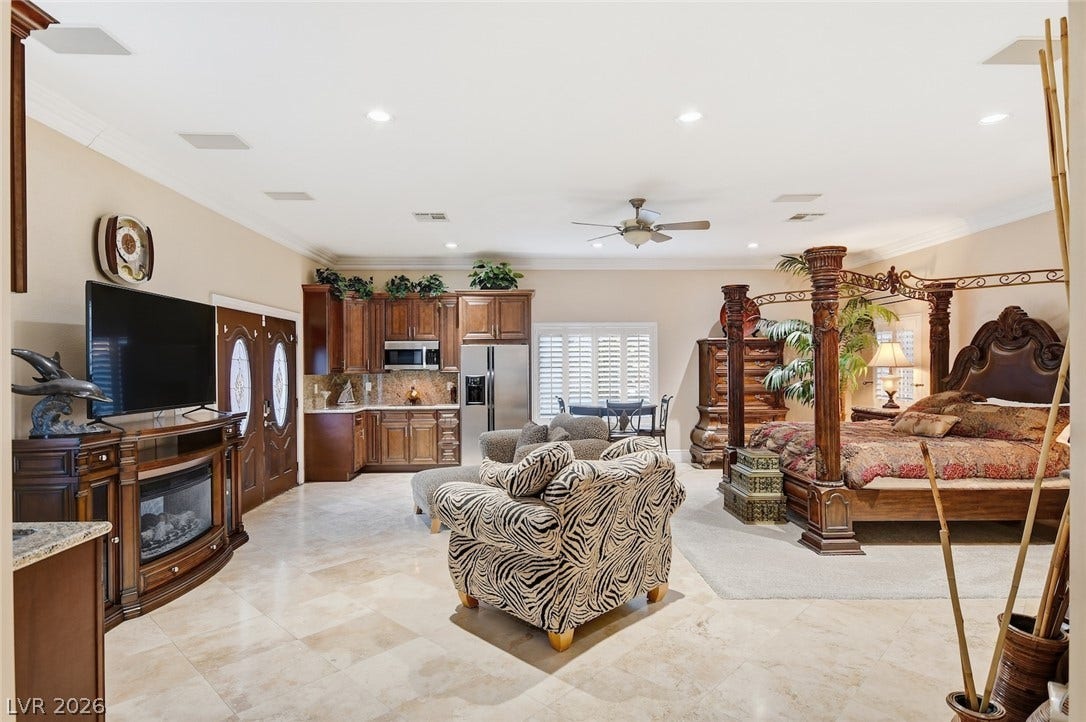 6625 W El Campo Grande Avenue, Las Vegas, NV 89130 Next Gen Studio with courtyard access.