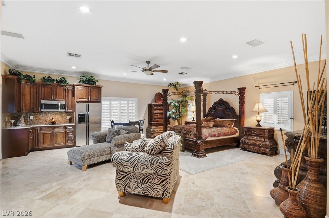 6625 W El Campo Grande Avenue, Las Vegas, NV 89130 Next Gen Studio with courtyard access.