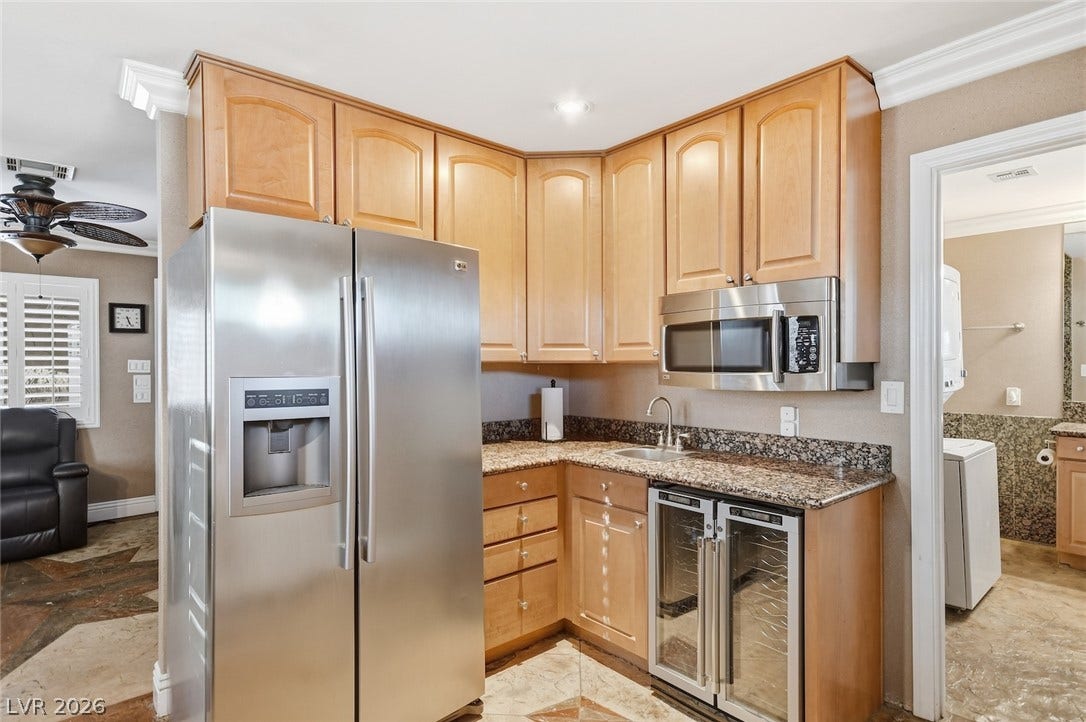 6625 W El Campo Grande Avenue, Las Vegas, NV 89130 598 sf studio Casita kitchen