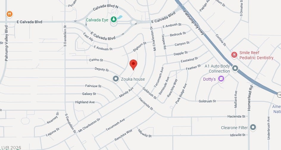 An interactive regional map details the local street layout and nearby neighborhood points of interest.
