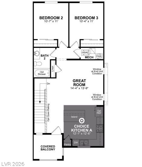 319 Keyboard Place, Henderson, NV 89015 Visualize your future home with this thoughtfully designed floor plan, optimizing living spaces and flow.