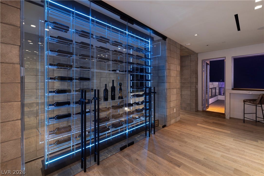 10 Sunrise Beach Circle, Henderson, NV 89011 Temperature controlled wine closet