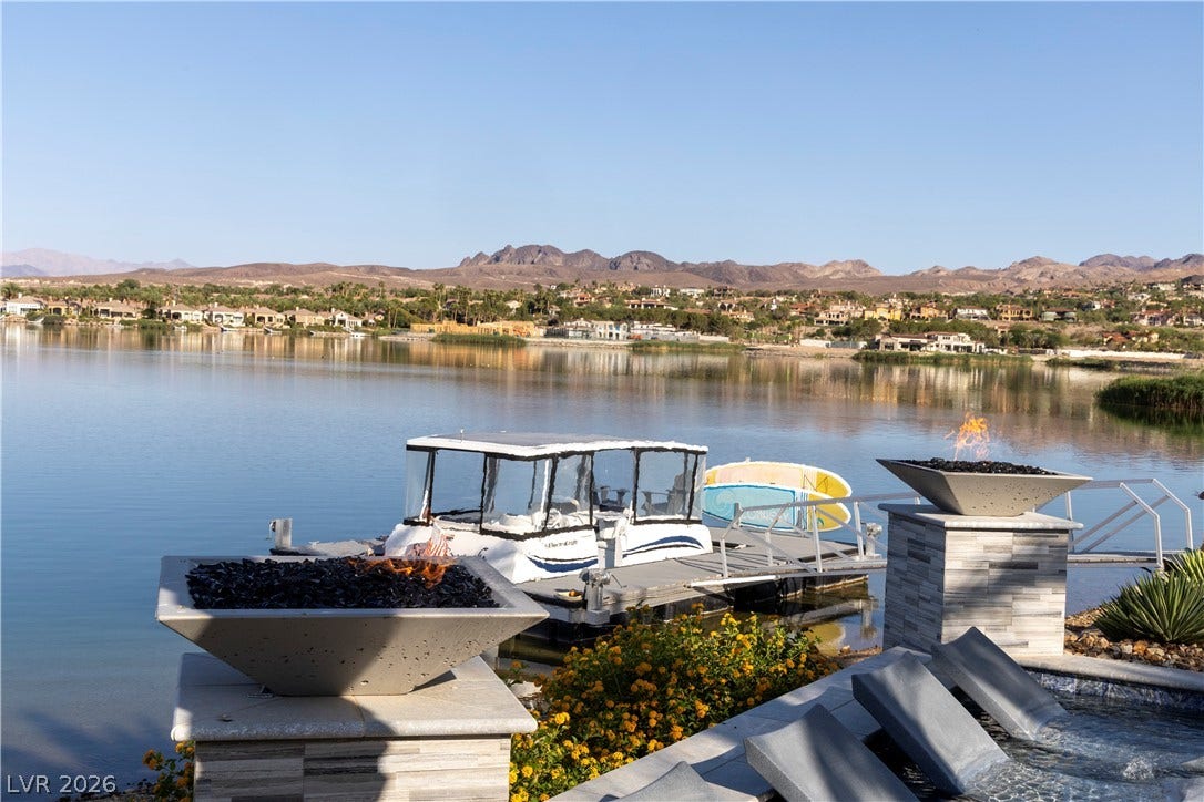 10 Sunrise Beach Circle, Henderson, NV 89011 Custom dock included with home