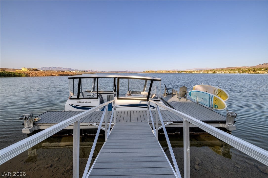 10 Sunrise Beach Circle, Henderson, NV 89011 Private dock off the property