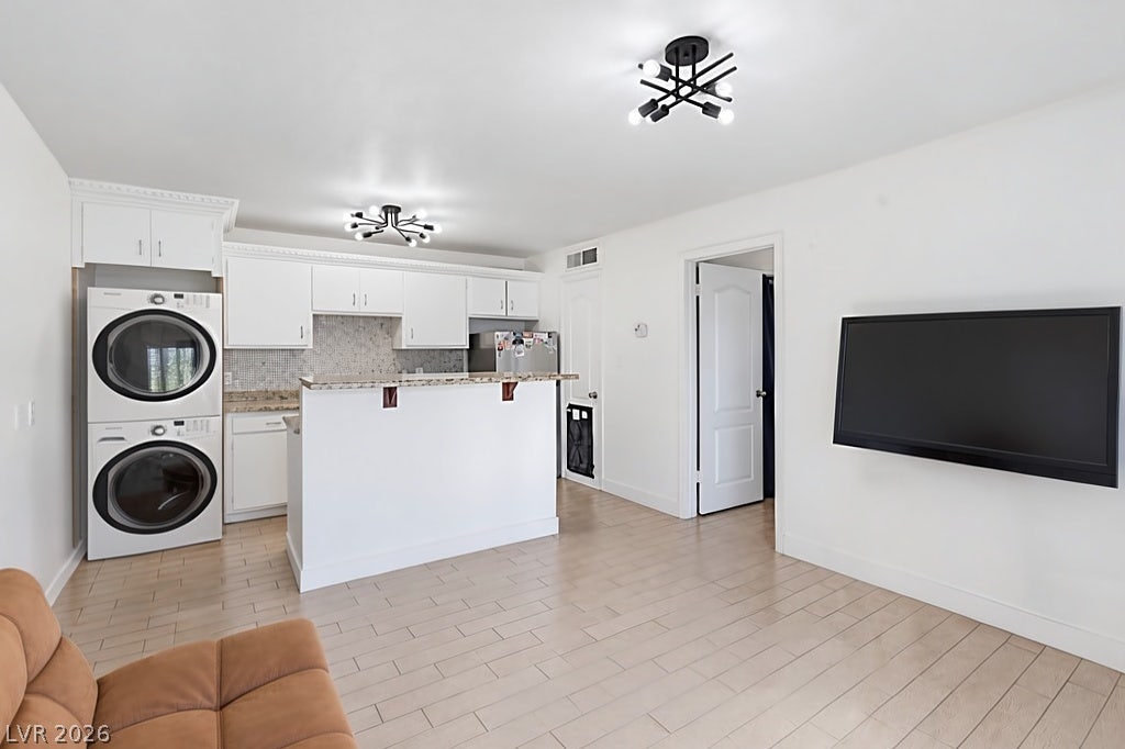 3726 Hazelwood Street, #14, Las Vegas, NV 89119 *Virtually Staged*
An open living space, a functional breakfast bar island, and access to in-unit laundry