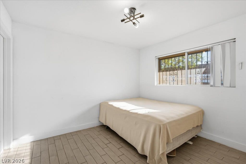 3726 Hazelwood Street, #14, Las Vegas, NV 89119 Ceramic tile flooring and a bright window define this minimalist, versatile space.