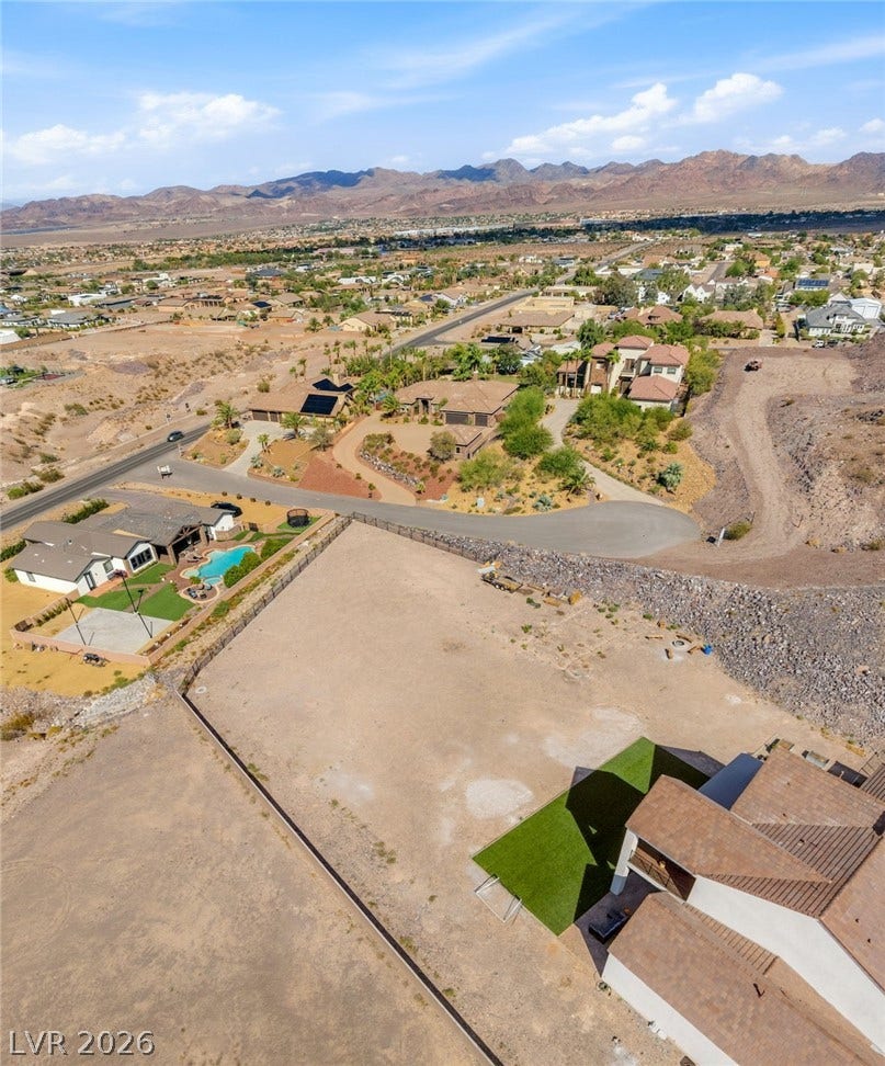 324 Wanda Road, Henderson, NV 89002 Panoramic mountain and desert views frame this expansive hillside lot.