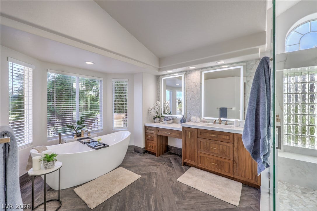 Completely custom remodeled bath