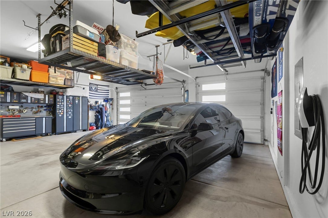 327 Castle Wynd Avenue, Las Vegas, NV 89183 Tesla EV charger