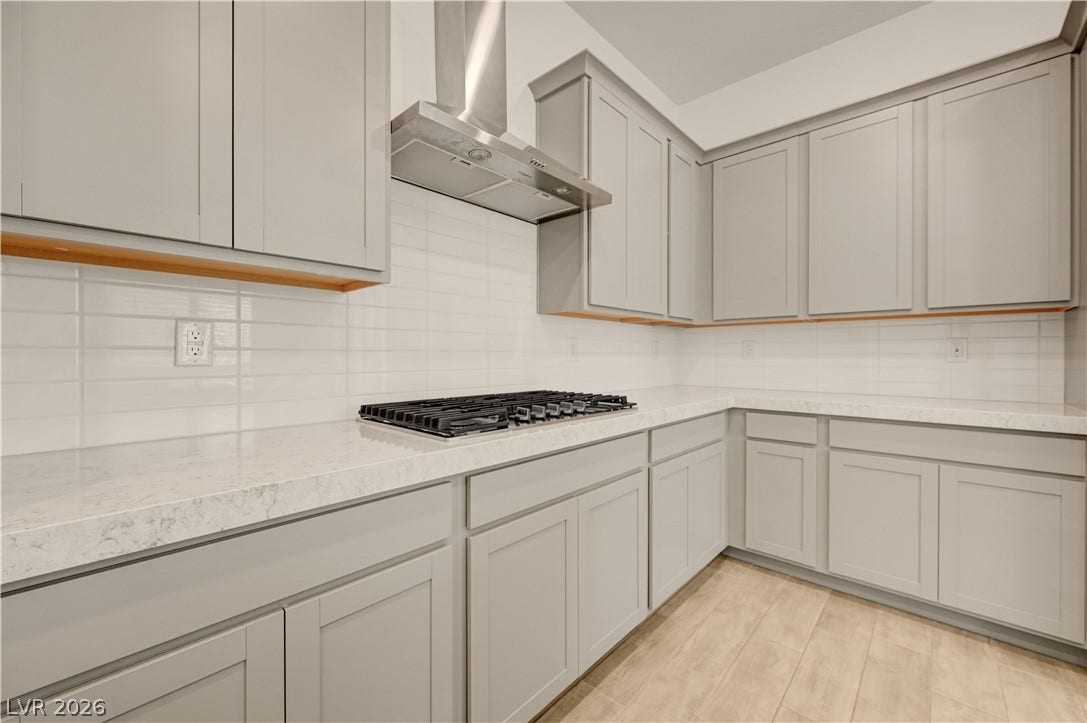 108 Barkset Way, Henderson, NV 89011 Kitchen with Gas Cooktop