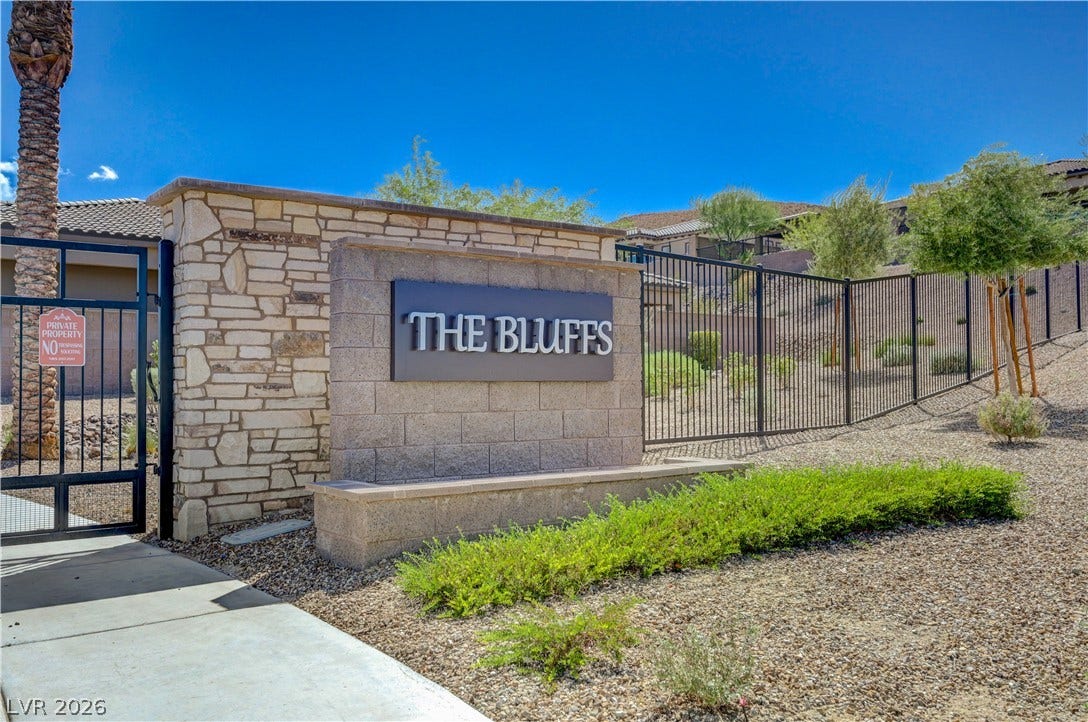 108 Barkset Way, Henderson, NV 89011 Community Entrance