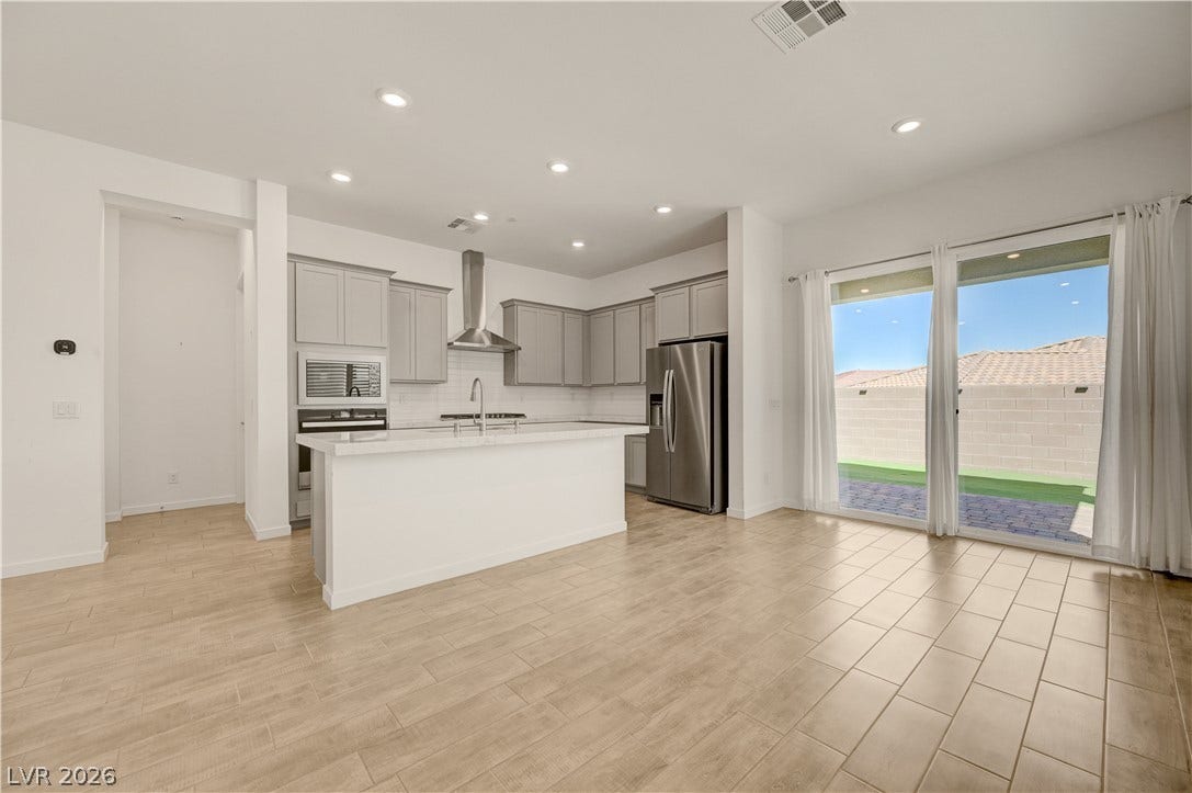 108 Barkset Way, Henderson, NV 89011 Kitchen with Recessed Lighting